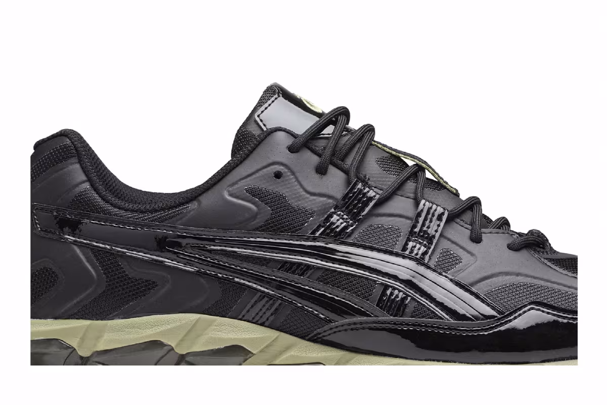 GmbH x ASICS Gel Nandi 360 Black, view 3