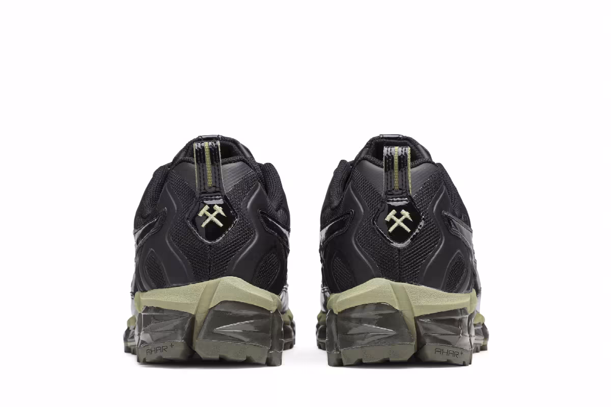 GmbH x ASICS Gel Nandi 360 Black, view 7