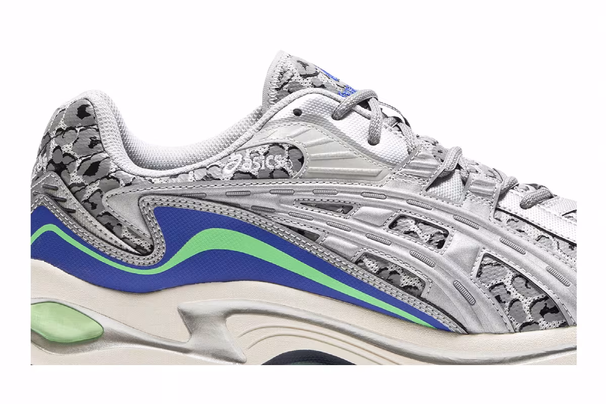 Awake x ASICS Gel Preleus Cool Grey Silver, view 3