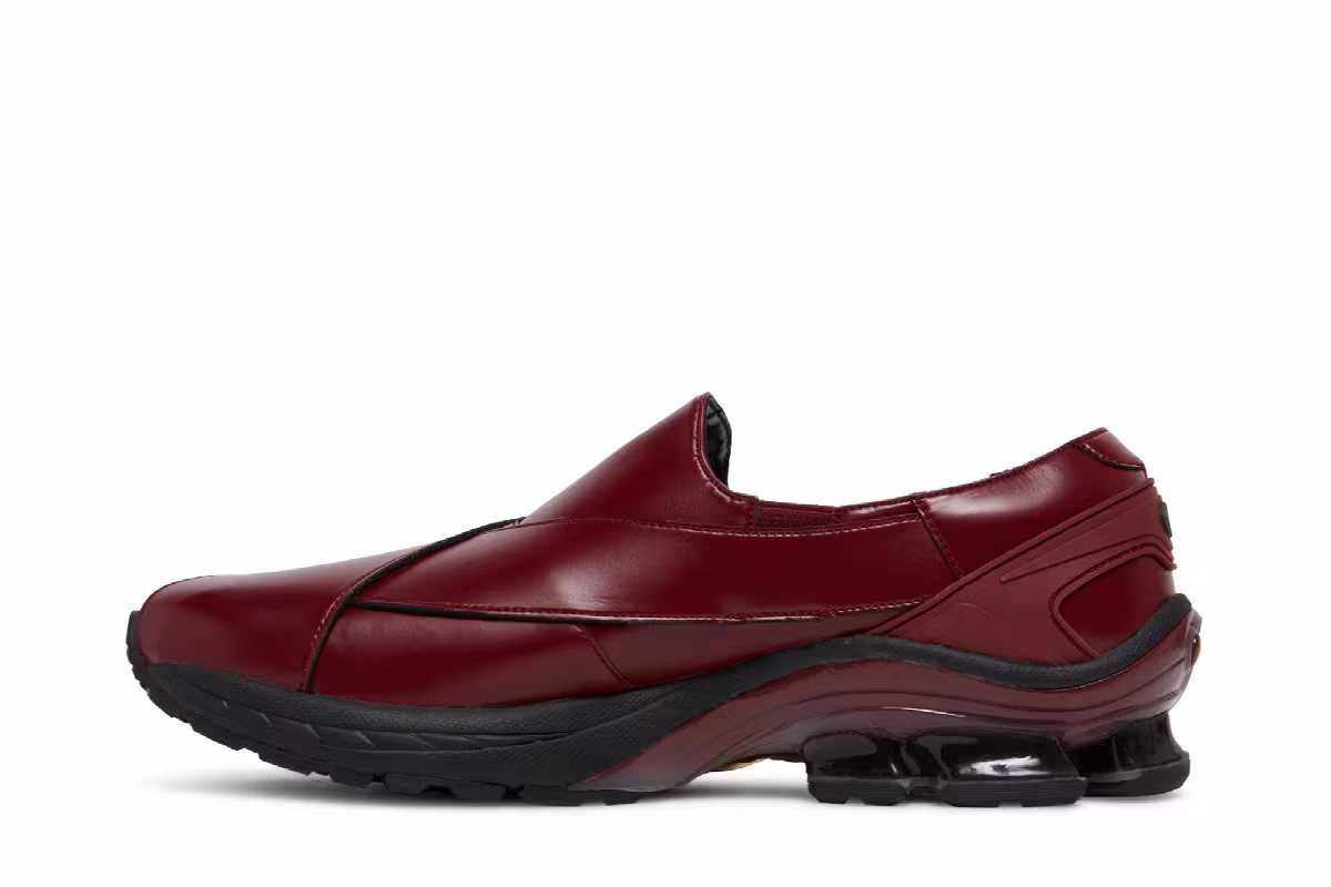 GmbH x ASICS Gel Chappal Burgundy, view 4