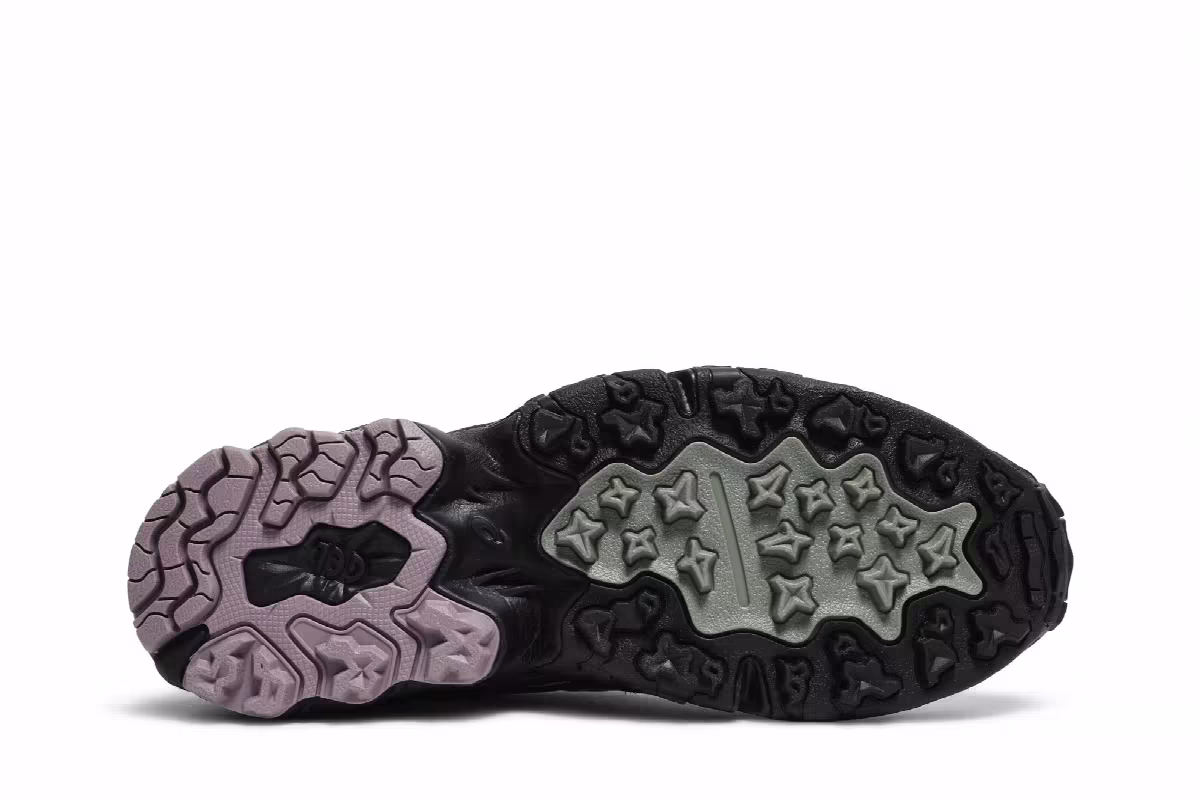 Pleasures x ASICS Gel Nandi Cream Graphite, view 5