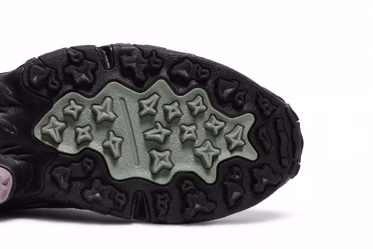 Pleasures x ASICS Gel Nandi Cream Graphite, view 6