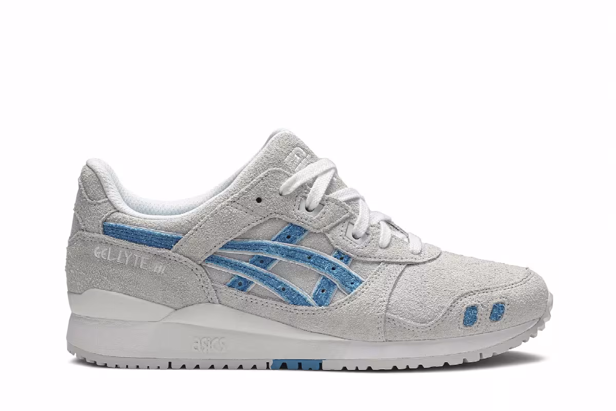 KITH x ASICS Gel Lyte 3 Super Blue, view 2