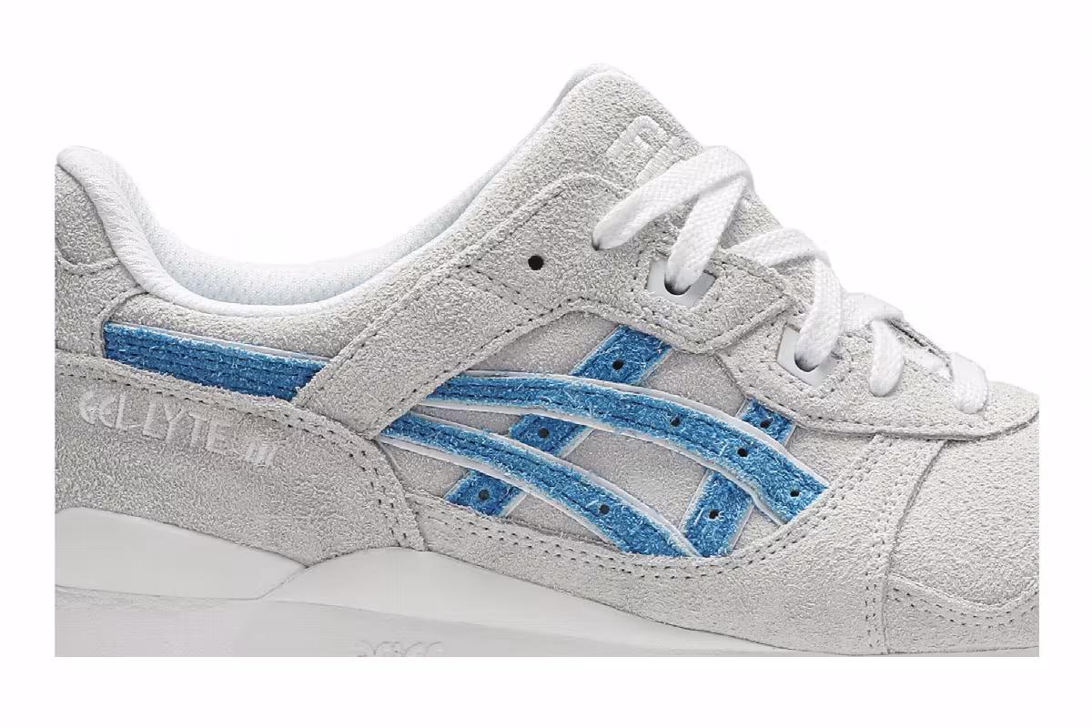 KITH x ASICS Gel Lyte 3 Super Blue, view 3