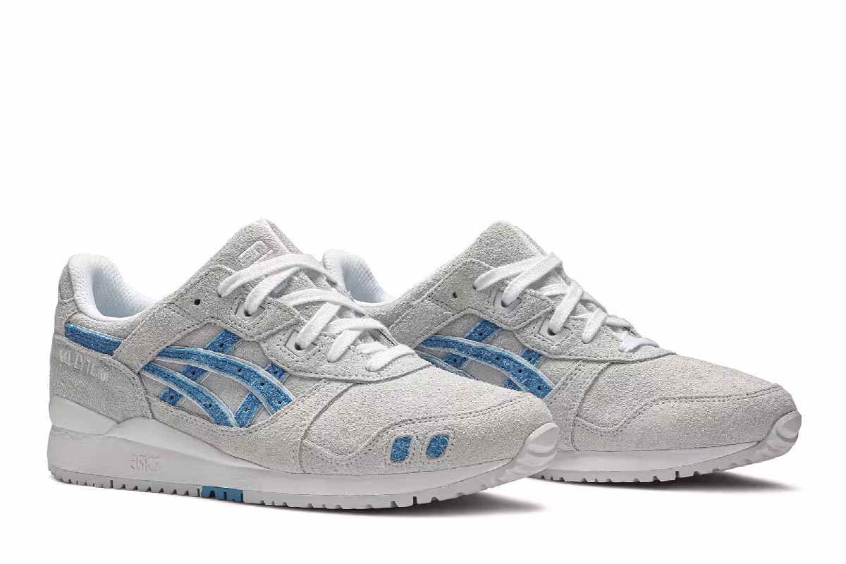 KITH x ASICS Gel Lyte 3 Super Blue, view 9