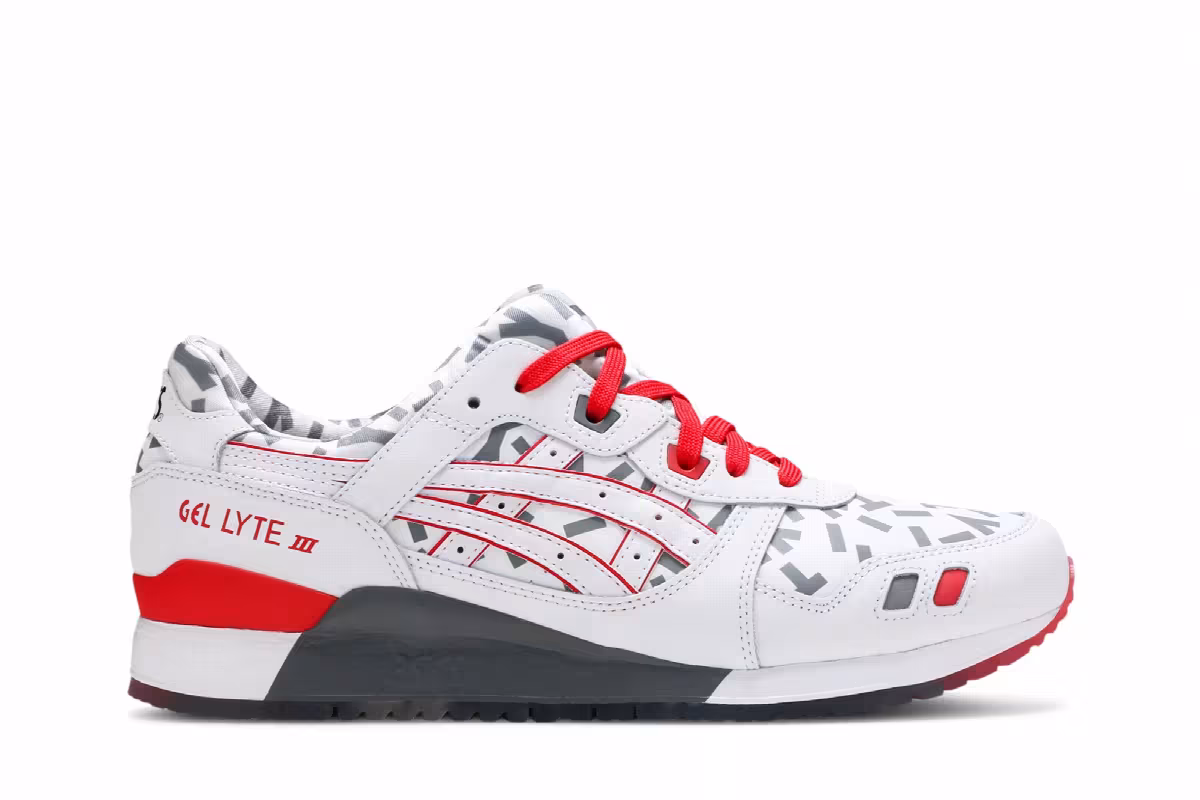 Foot Locker x Anderson Bluu x ASICS Gel Lyte 3 G.I. Joe Storm Shadow, view 2