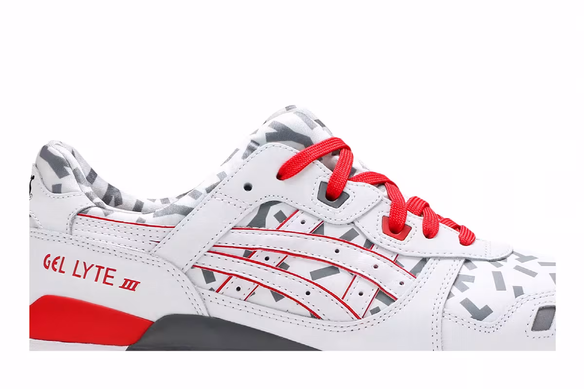 Foot Locker x Anderson Bluu x ASICS Gel Lyte 3 G.I. Joe Storm Shadow, view 3
