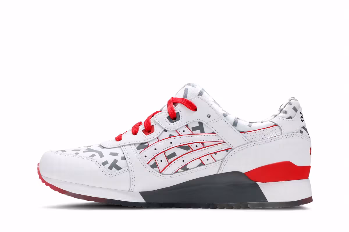 Foot Locker x Anderson Bluu x ASICS Gel Lyte 3 G.I. Joe Storm Shadow, view 4