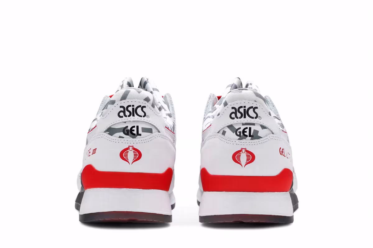 Foot Locker x Anderson Bluu x ASICS Gel Lyte 3 G.I. Joe Storm Shadow, view 7
