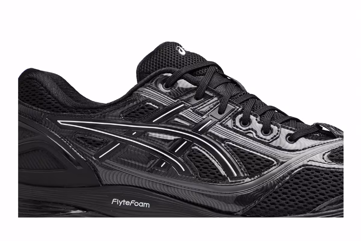 Kiko Kostadinov x ASICS Gel Korika Black, view 3
