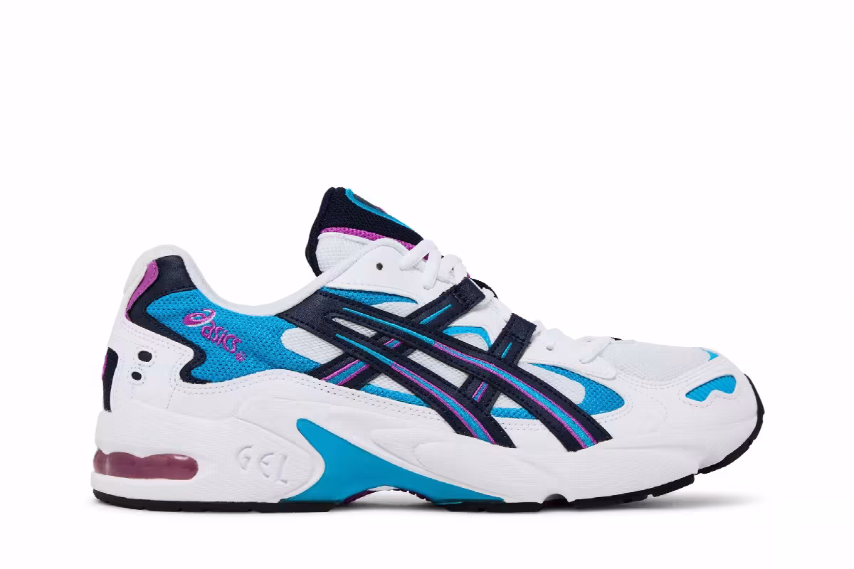 ASICS Gel Kayano 5 OG White Teal, view 2