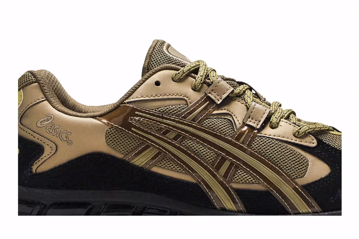 Awake NY x ASICS Gel Kayano 5 360 Rich Gold, view 3