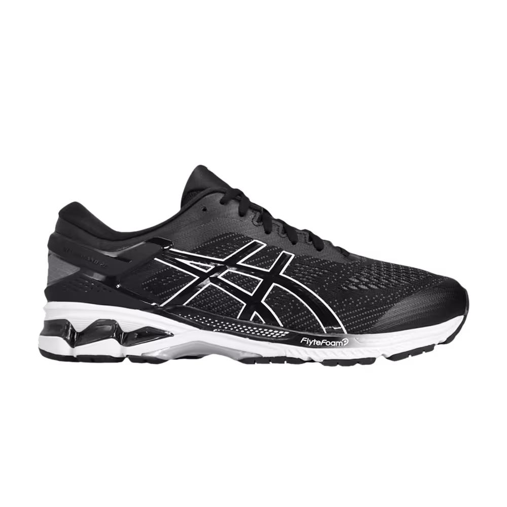 Asics Gel Kayano 26 Black White