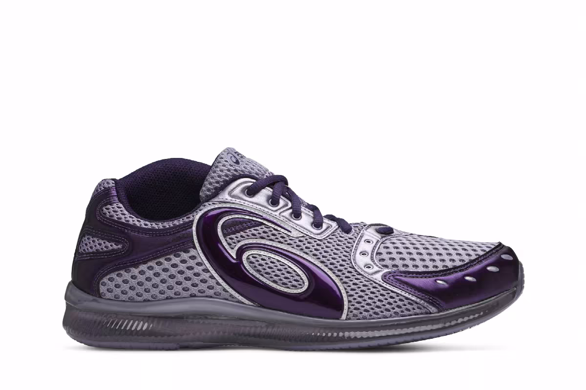 Kiko Kostadinov x ASICS Gel Sokat Infinity Lavender Grey, view 2