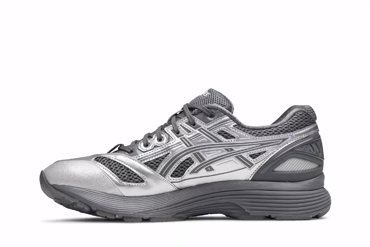 Kiko Kostadinov x ASICS Gel Korika Silver Steel, view 4