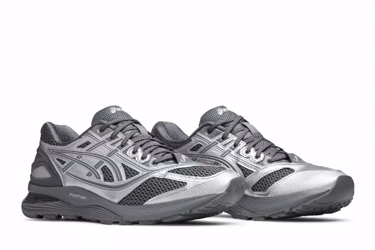 Kiko Kostadinov x ASICS Gel Korika Silver Steel, view 9