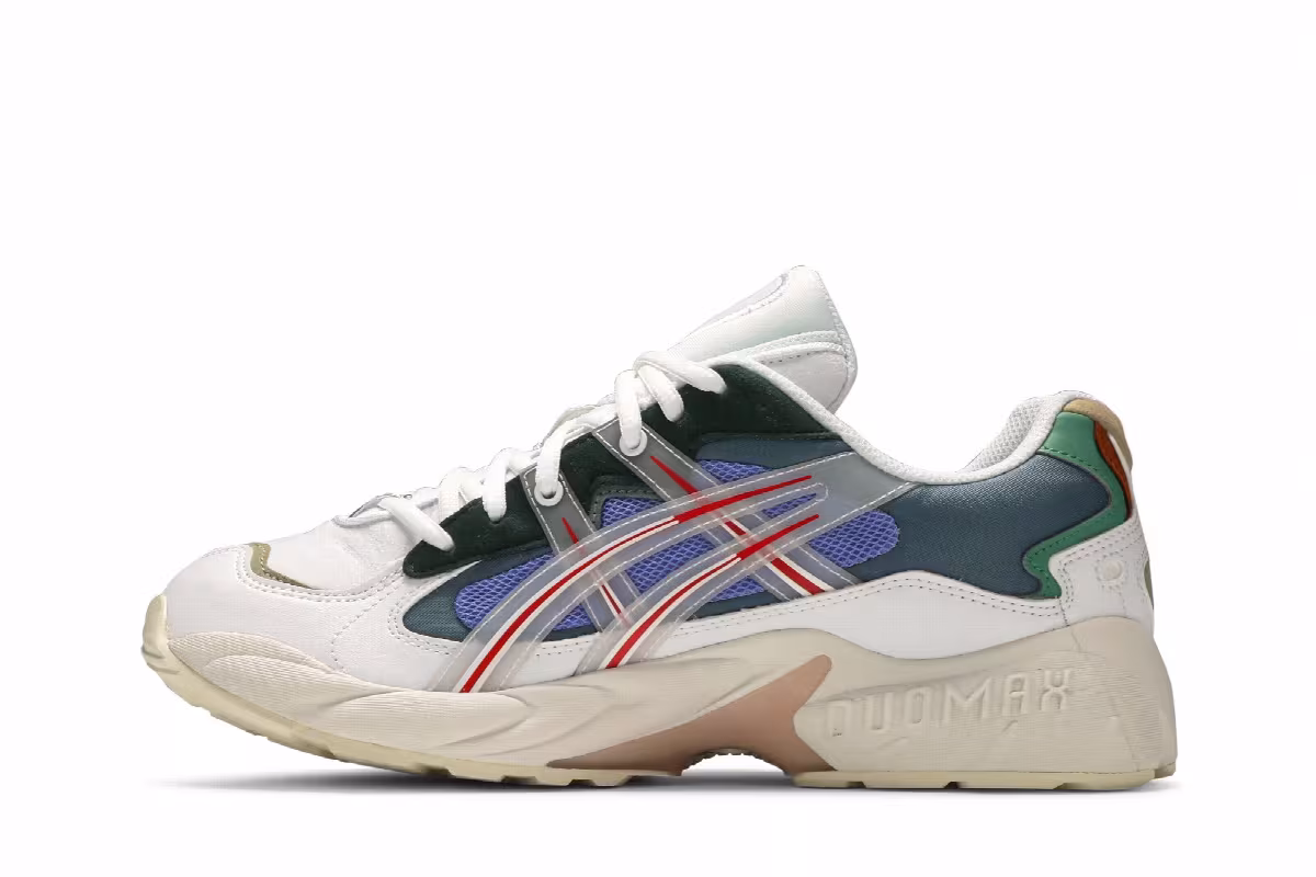 Hypebeast x ASICS Gel Kayano 5 Meadow, view 4