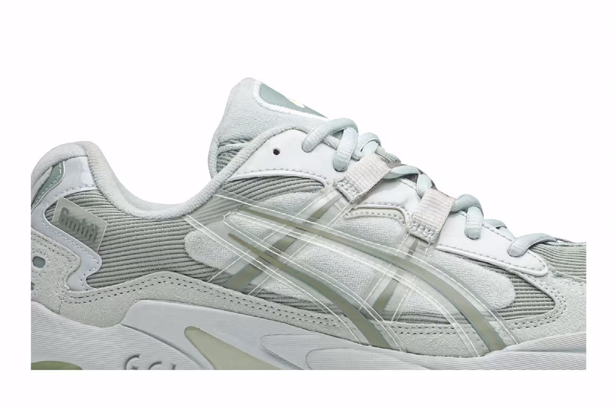 GmbH x ASICS Gel Kayano 5 OG Lichen Rock, view 3