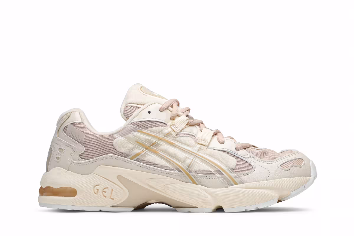 GmbH x ASICS Gel Kayano 5 OG Seashell, view 2