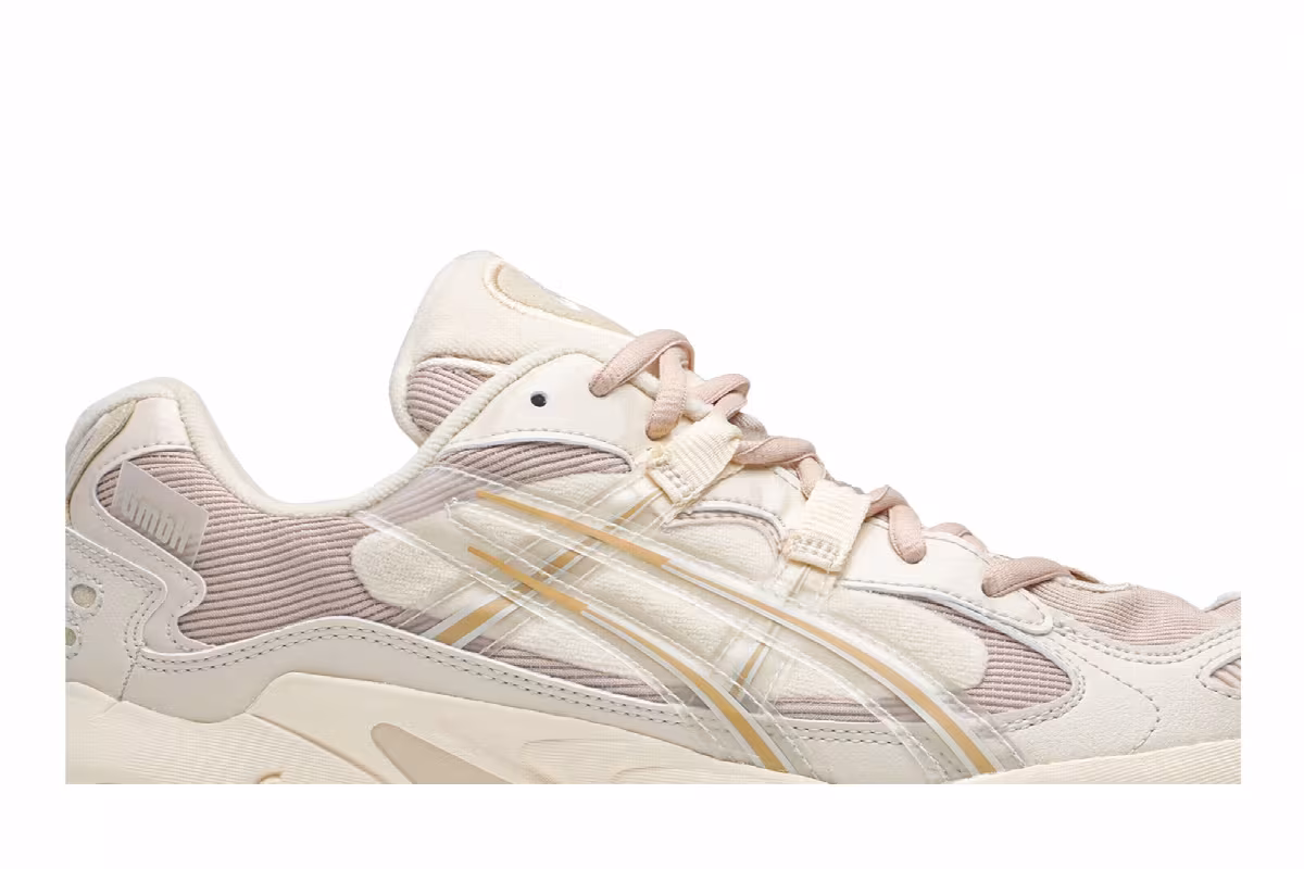 GmbH x ASICS Gel Kayano 5 OG Seashell, view 3