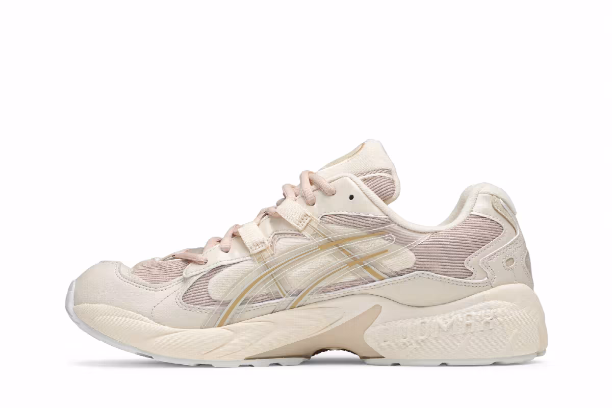 GmbH x ASICS Gel Kayano 5 OG Seashell, view 4