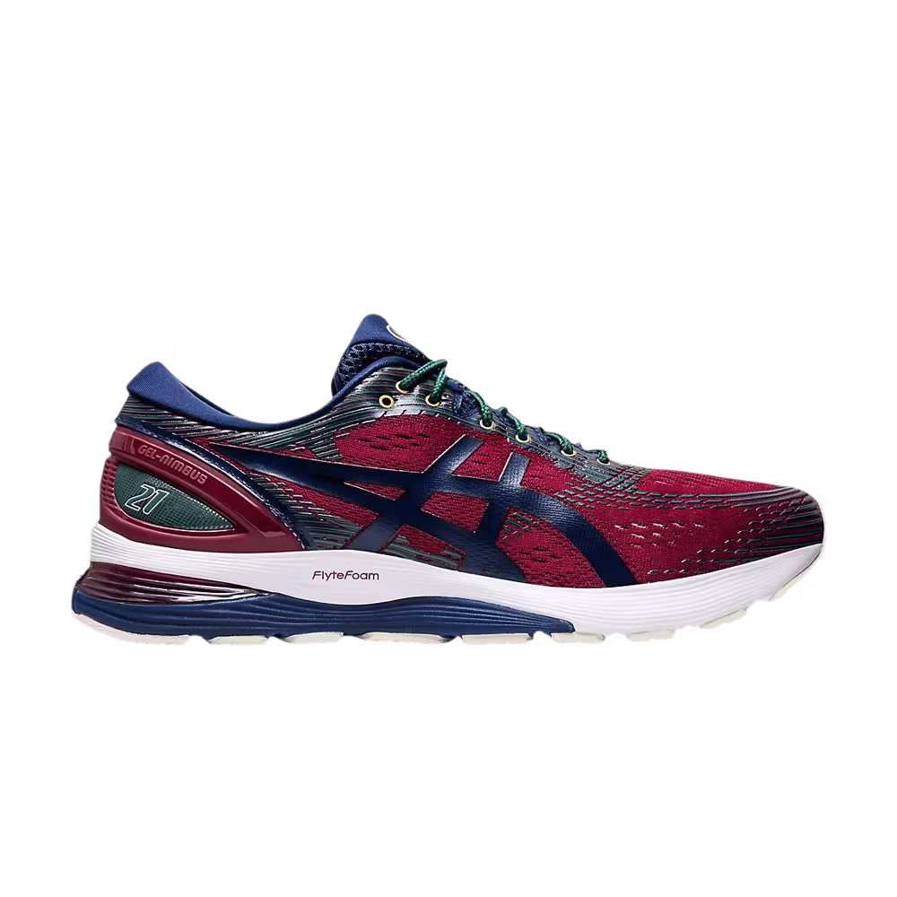 Asics Gel Nimbus 21 Chili Flake Blue Expanse