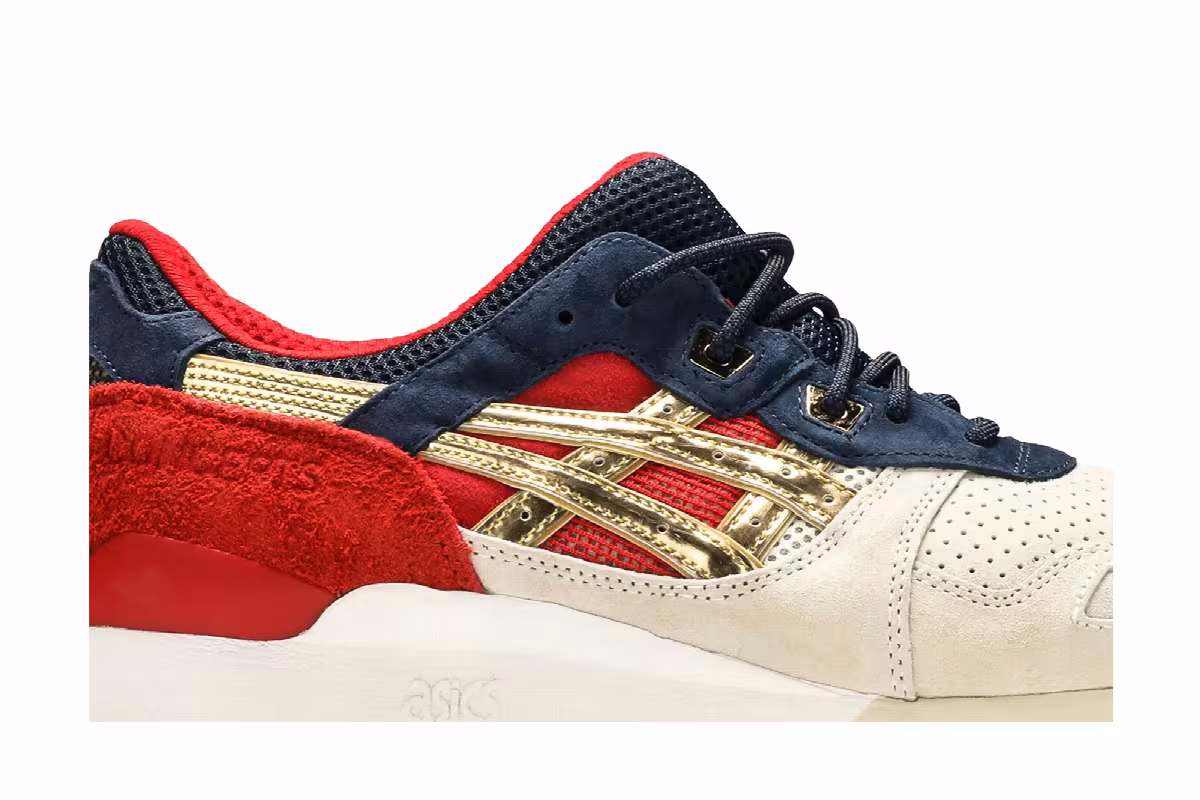 Concepts x ASICS Gel Lyte 3 Boston Tea Party, view 3