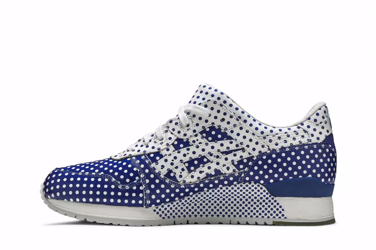 Colette x ASICS Gel Lyte 3 Dotty, view 4