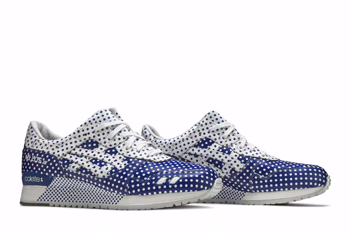 Colette x ASICS Gel Lyte 3 Dotty, view 9