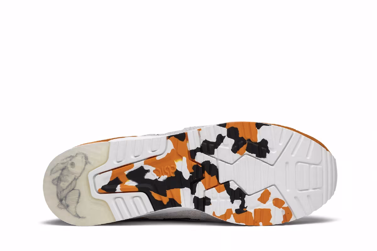 AFEW x Beams x ASICS Gel Lyte 3 Orange Koi, view 5