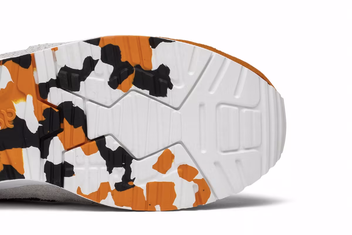 AFEW x Beams x ASICS Gel Lyte 3 Orange Koi, view 6