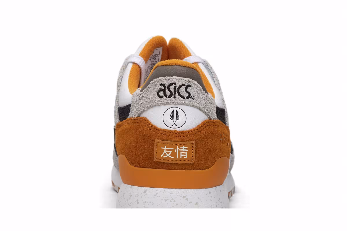 AFEW x Beams x ASICS Gel Lyte 3 Orange Koi, view 8