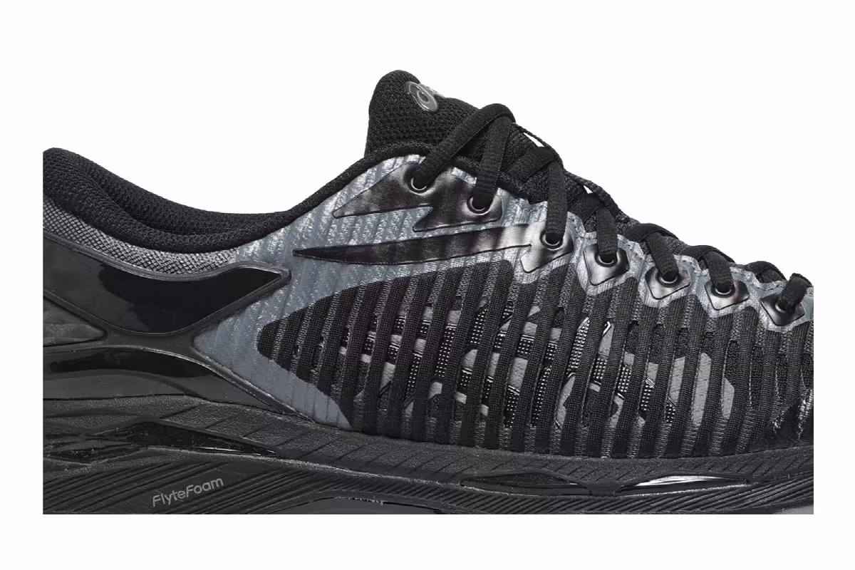 Kiko Kostadinov x ASICS Gel Delva 1 Black Steel, view 3