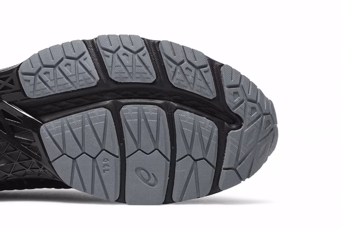 Kiko Kostadinov x ASICS Gel Delva 1 Black Steel, view 6
