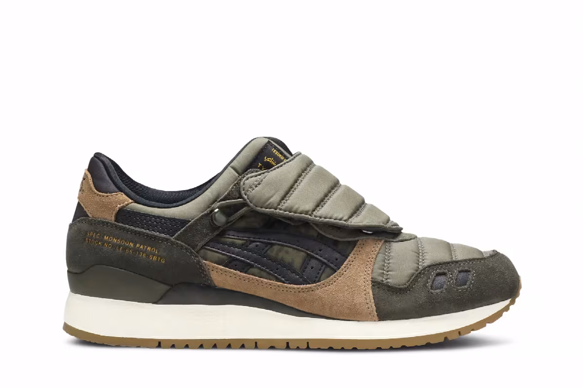 Limited Edt x SBTG x ASICS Gel Lyte 3 Monsoon Patrol, view 2