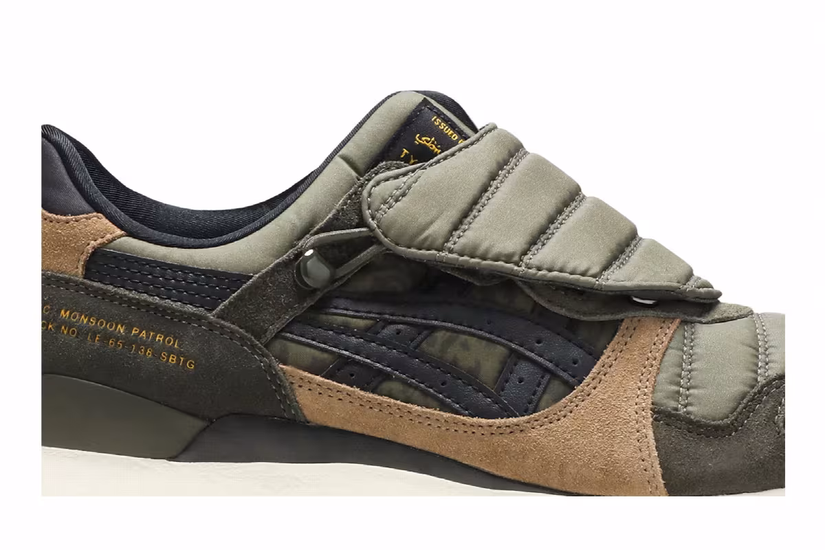 Limited Edt x SBTG x ASICS Gel Lyte 3 Monsoon Patrol, view 3