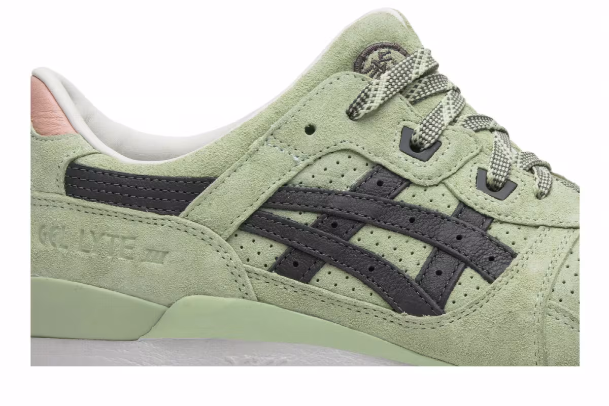 END x ASICS Gel Lyte 3 Wasabi Special Box, view 3
