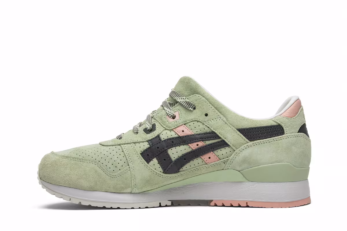 END x ASICS Gel Lyte 3 Wasabi Special Box, view 4