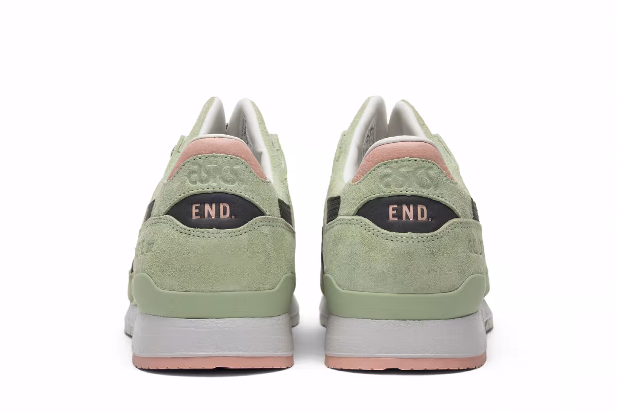 END x ASICS Gel Lyte 3 Wasabi Special Box, view 7