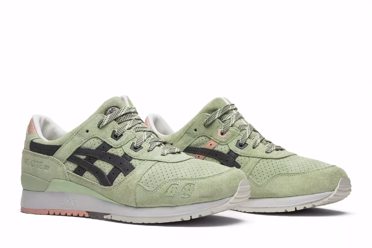 END x ASICS Gel Lyte 3 Wasabi Special Box, view 9