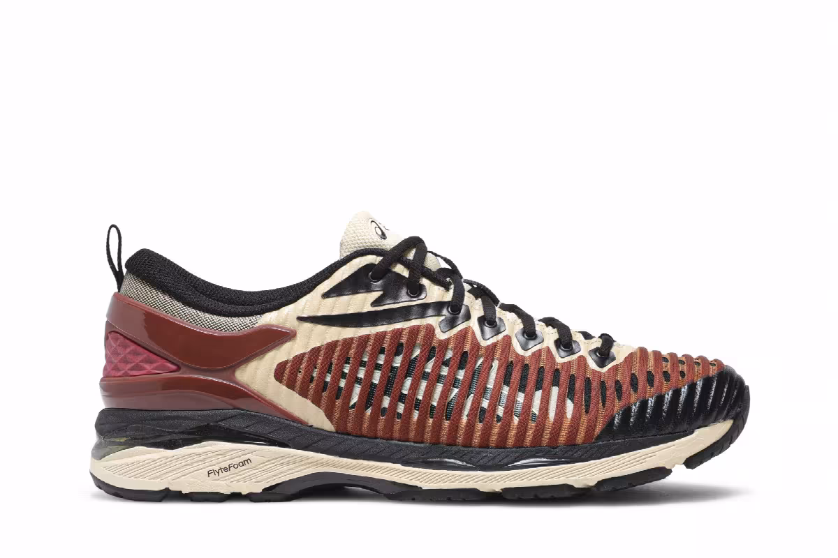 Kiko Kostadinov x ASICS Gel Delva 1 Caramel, view 2