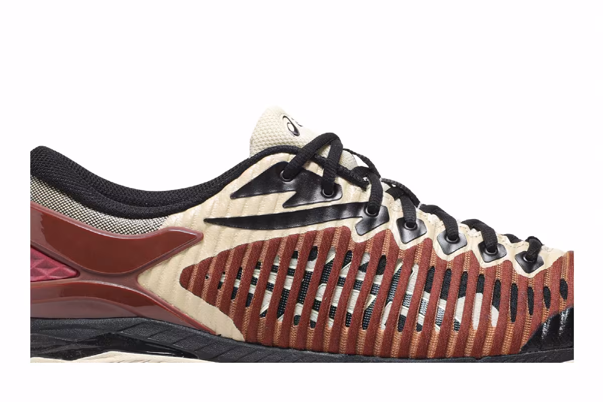 Kiko Kostadinov x ASICS Gel Delva 1 Caramel, view 3