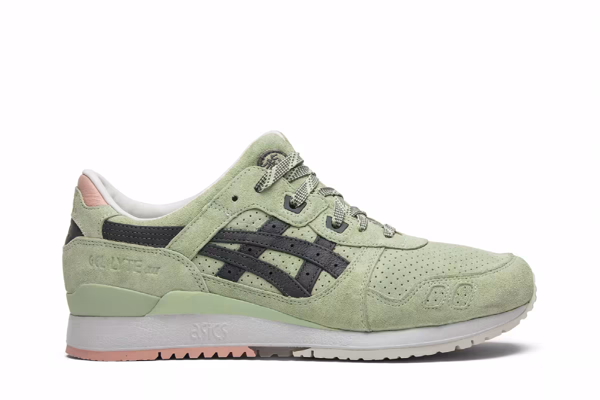END. x ASICS Gel Lyte 3 Wasabi, view 2