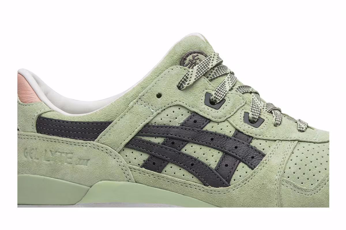 END. x ASICS Gel Lyte 3 Wasabi, view 3