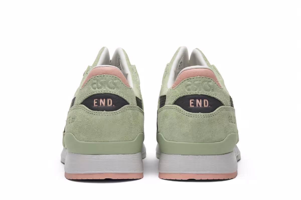 END. x ASICS Gel Lyte 3 Wasabi, view 7