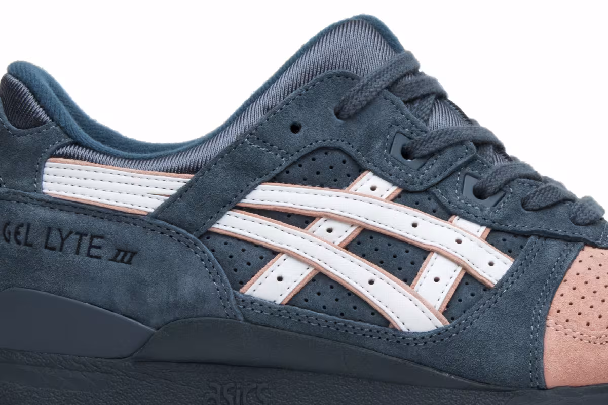 Ronnie Fieg x ASICS Gel Lyte 3 Salmon Toe 2.0, view 3