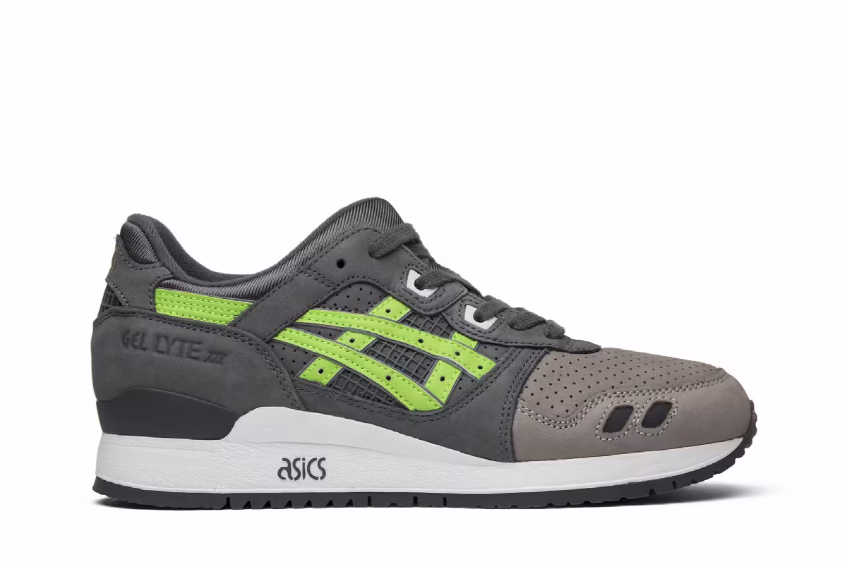 Ronnie Fieg x ASICS Gel Lyte 3 Super Green 2016, view 2