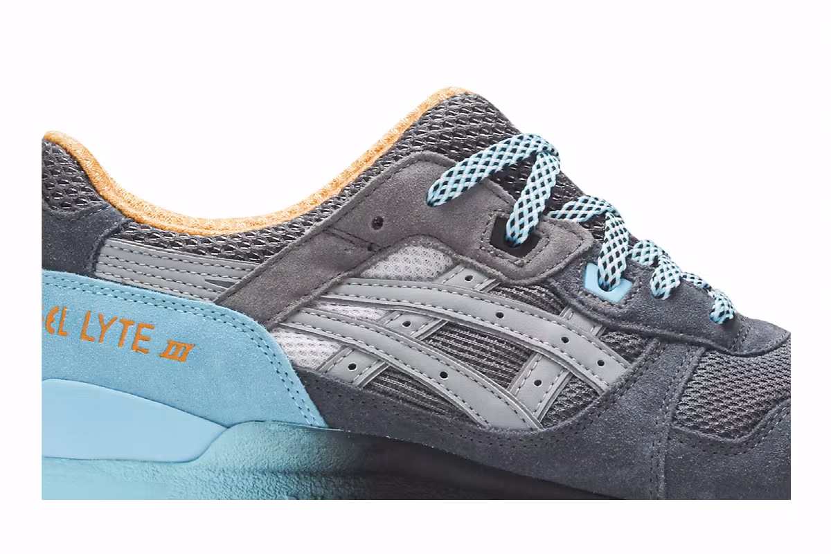 Slam Jam x ASICS Gel Lyte III 6THPRLL, view 3