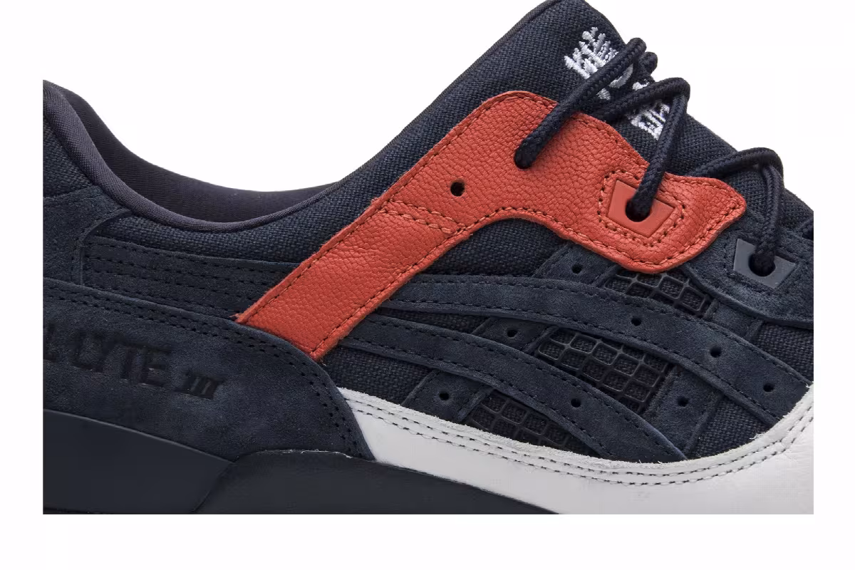 KicksLab x ASICS Gel Lyte III Hikeshi Hanten, view 3