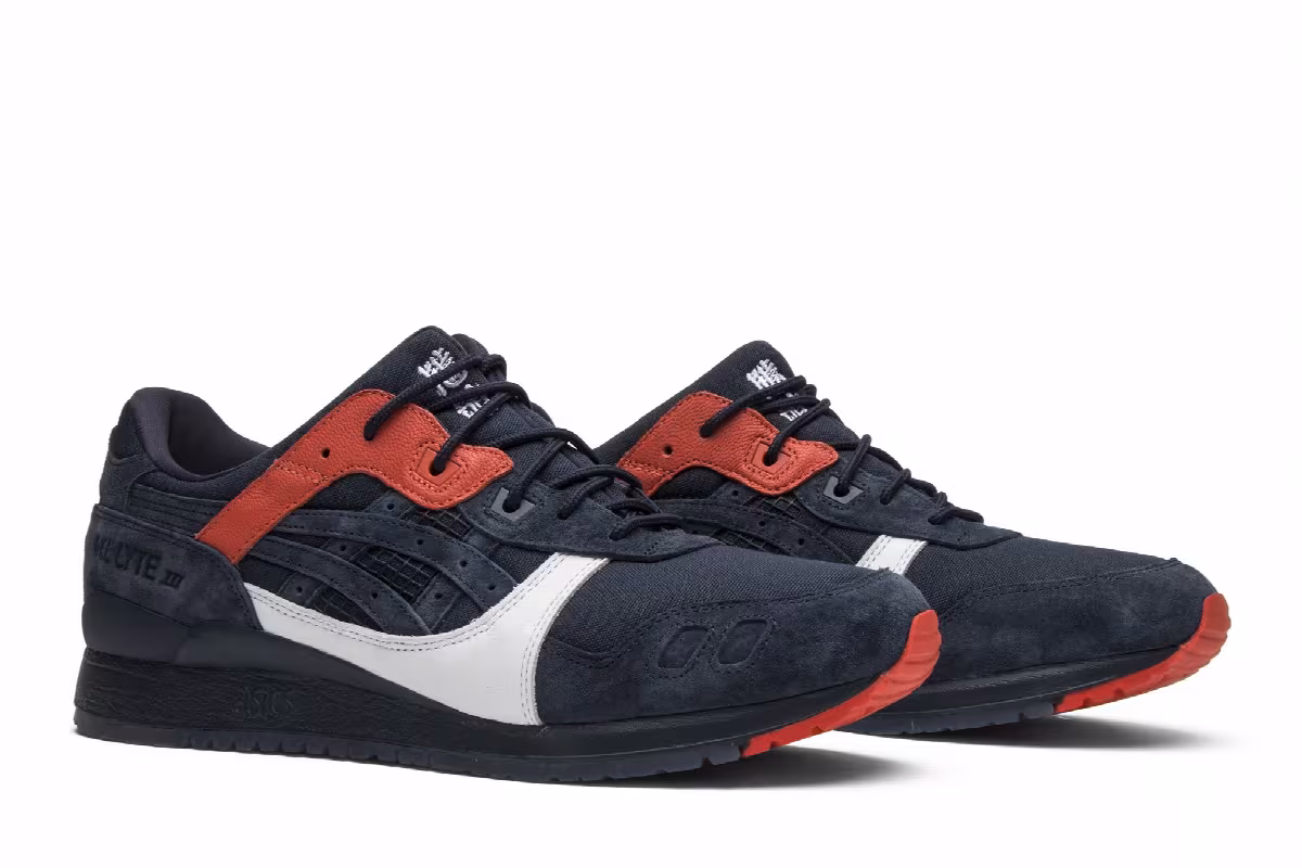KicksLab x ASICS Gel Lyte III Hikeshi Hanten, view 9